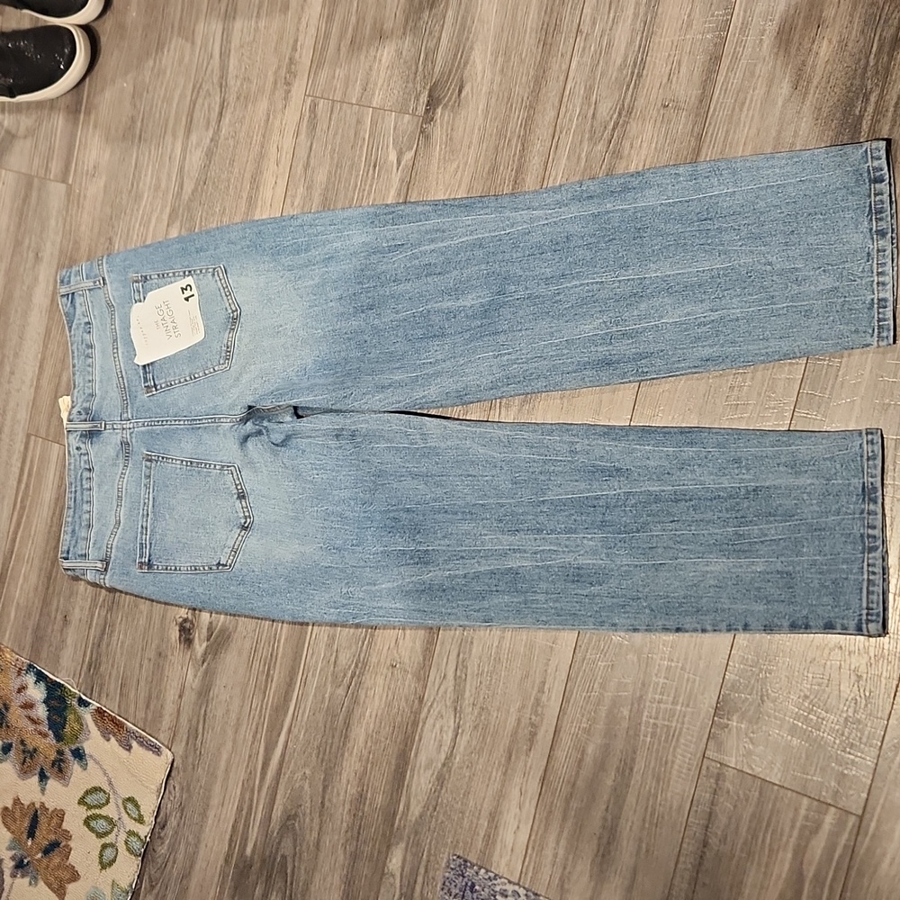 NWT Copper Key VTG. Straight Denim Jean's 11" high rise fitted top sz 13 - Picture 5 of 6